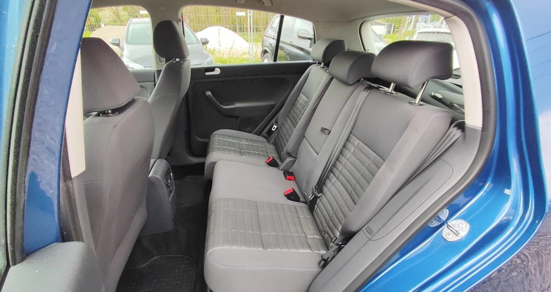 Volkswagen Golf Plus cena 18900 przebieg: 138948, rok produkcji 2008 z Włoszczowa małe 254